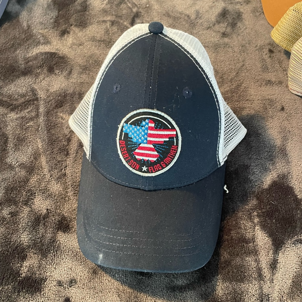 Desert Son Black and White Trucker Hat